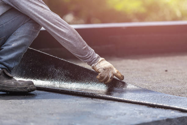 Professional Waterproofing technician working in Loretto, PA